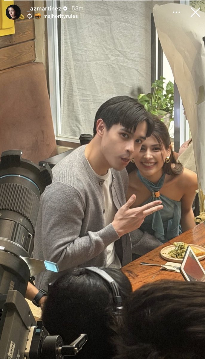 AzRalphOFC's tweet photo. Day 7 Taping - we see you #TrisLia 💛

We’re counting the weeks and days til we get to watch #TheWayBackToYou and cheer #AZRalph on 🥹 https://t.co/uLePE1EG6j