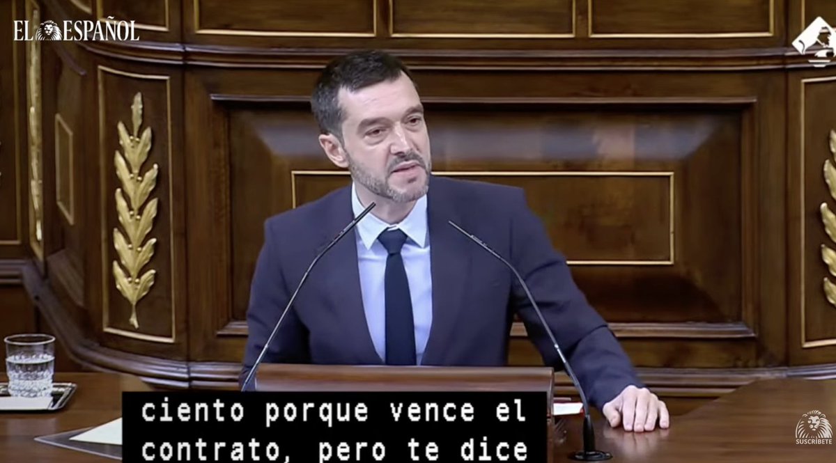 crpandemonium's tweet photo. Este es ministro de un Gobierno que ha desahuciado a más de 270.000 personas gracias a una ley aprobada por su madre, pero anda ahora en el Congreso diciendo que la culpa es de la derecha, Franco, Trump, la ultraderecha, los buitres, los especuladores y Galactus. https://t.co/JUVxoaWB9o