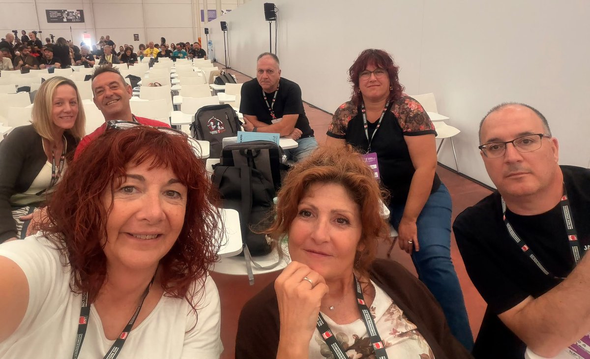 cgtanoia's tweet photo. Comença el XX Congres de #Cgtestatal a #Parla ( Madrid) .
#CGTAnoia Acredita Delegacions de Sis Sindicats Sectorials en Aquest Comici https://t.co/gQvPTNtJ48