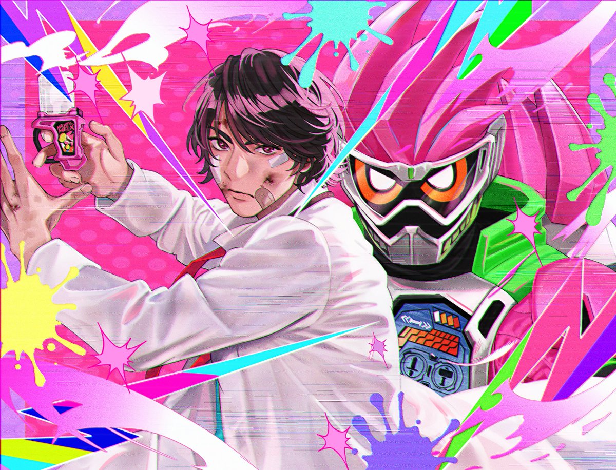 sasakura34's tweet photo. エグゼイド10周年🎉🩺🎮 https://t.co/0UPfouLUgc