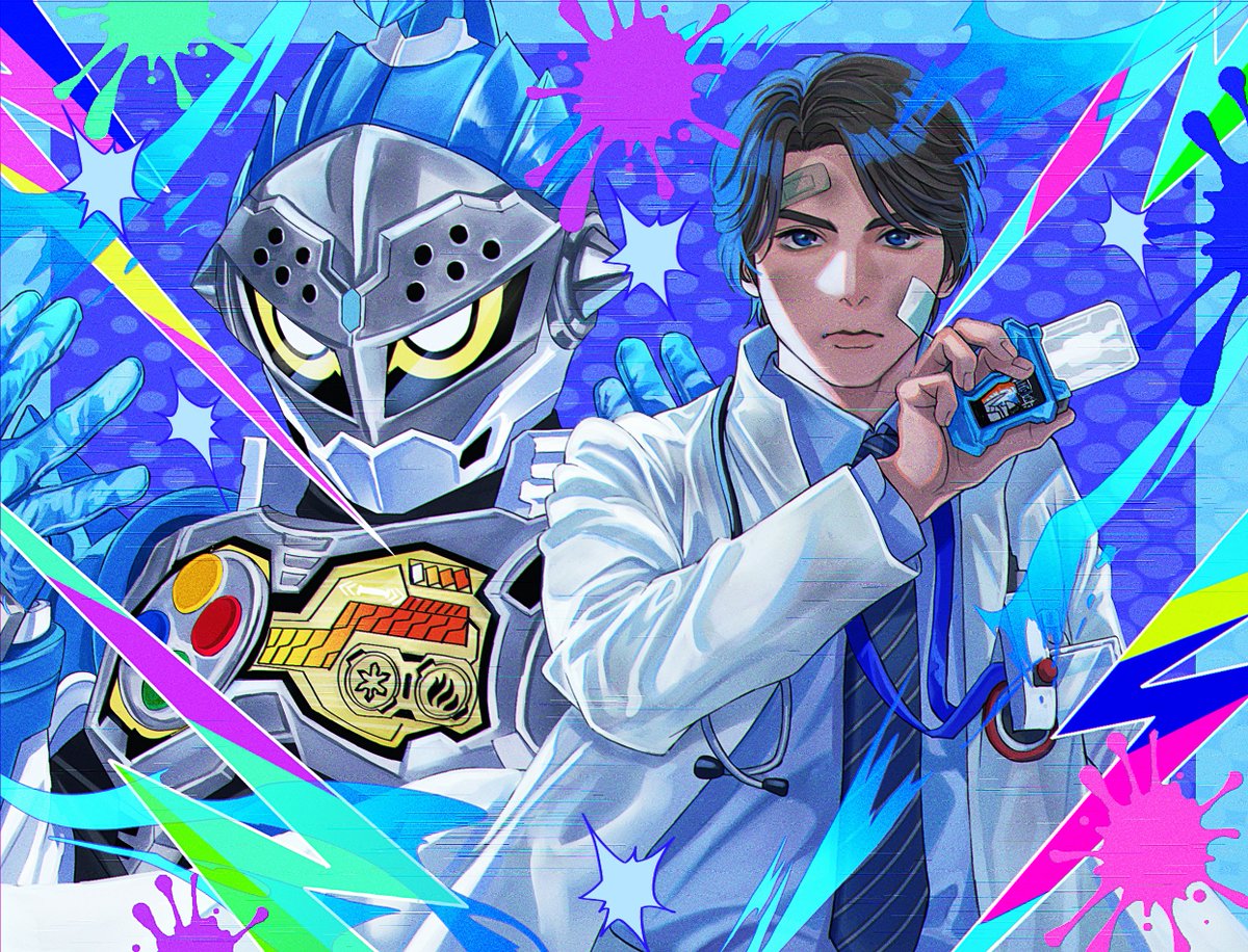 sasakura34's tweet photo. エグゼイド10周年🎉🩺🎮 https://t.co/0UPfouLUgc
