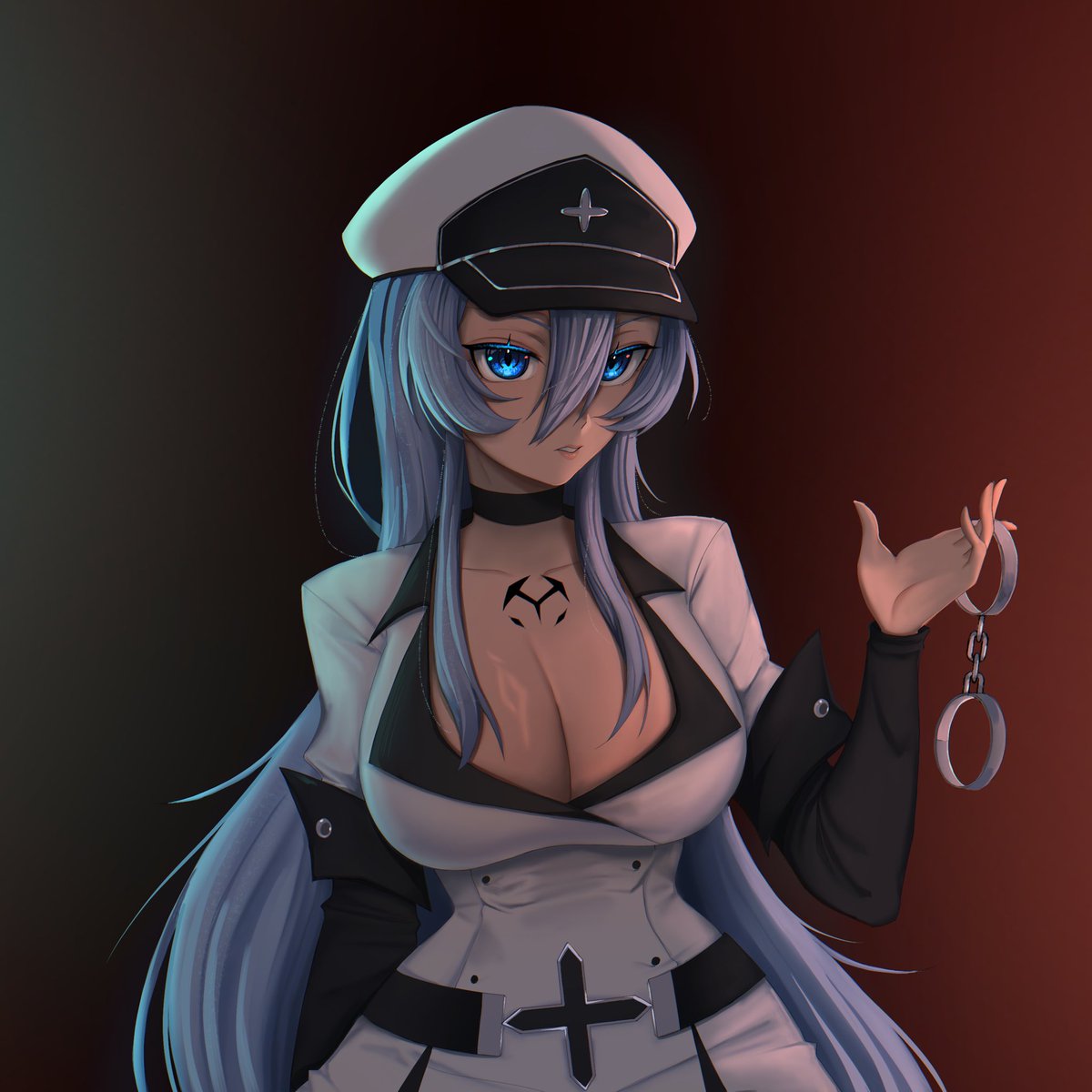 vvp1aixx's tweet photo. esdeath redraw 2026 2023 
which one do you like better?

#esdeath #akamegakill #esdeathfanart https://t.co/fmMS5tvjJj