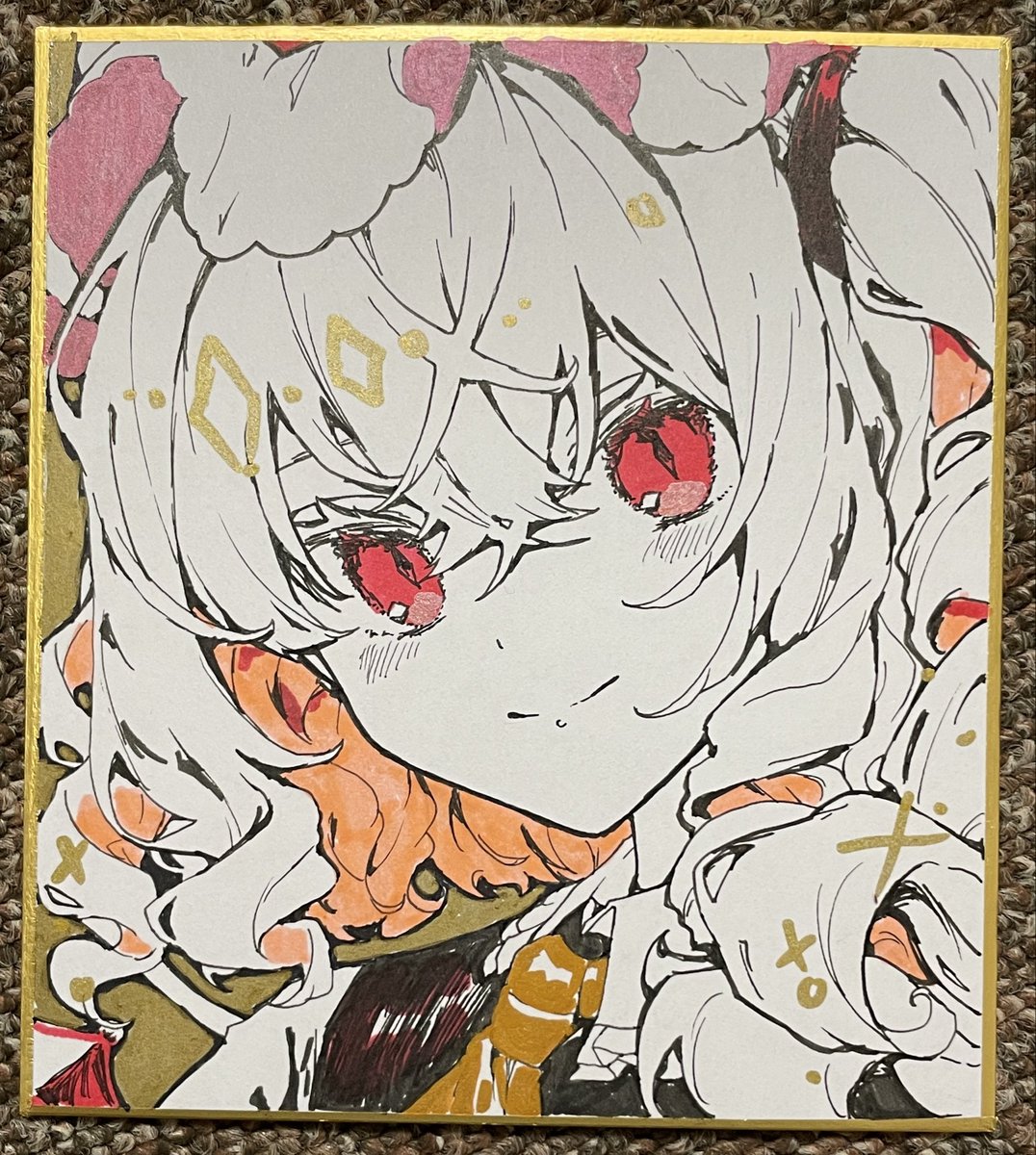 Batory_ken's tweet photo. こいフラ小色紙 https://t.co/CypQ7tiF4A
