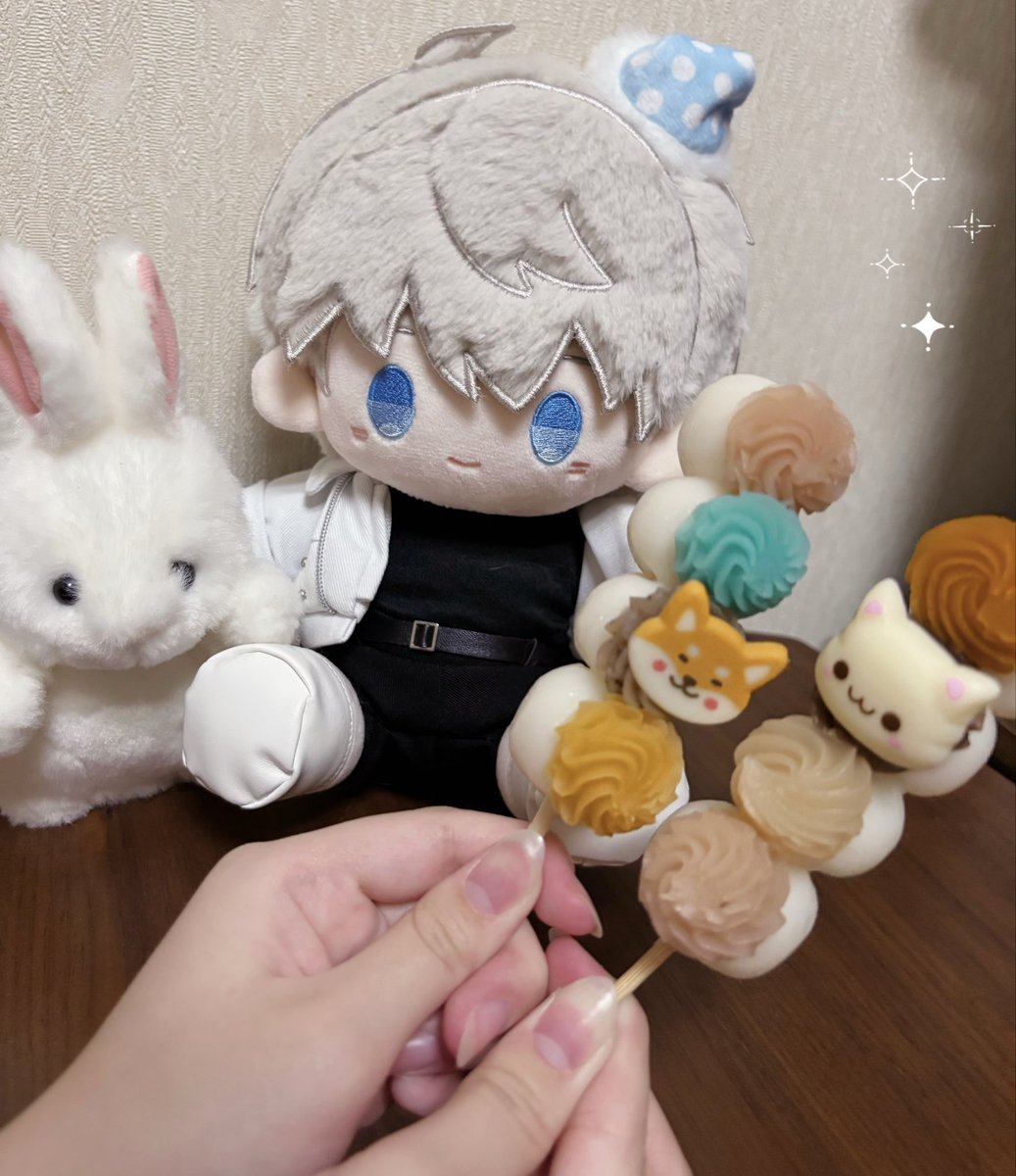 Arin2deepspace's tweet photo. 今日たまたま超かわいいお団子見つけて買った(о´∀`о) https://t.co/NROFhpnTgh