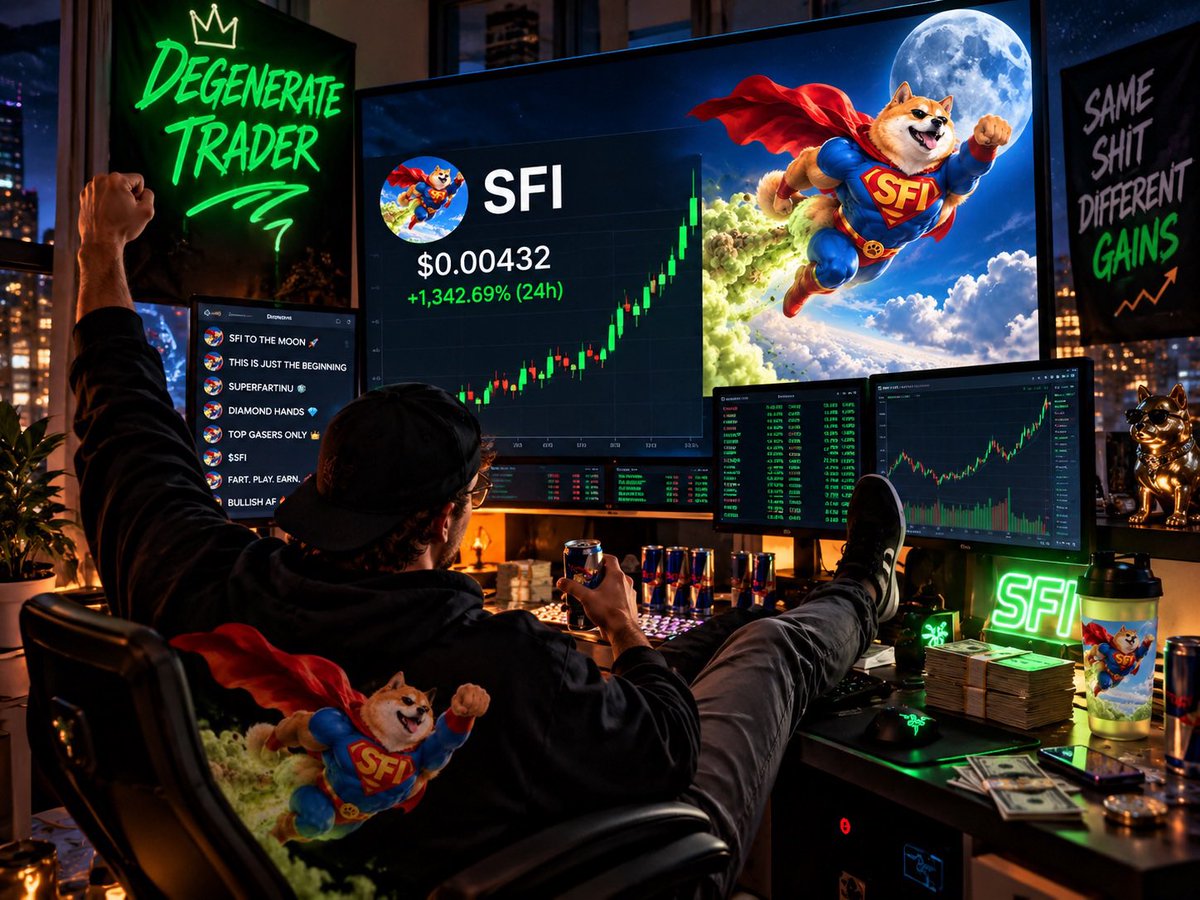 SuperFartInu's tweet photo. POV: you found $SFI before the chart looked like this. 👀💨

Game is live. 🎮
Community is growing.
The gas tank is full. ⛽️

And the CA?

Let’s just say… clear your schedule next week. 📅👀

Same shit. Different gains. 💨🚀

$SFI — COMING SOON. https://t.co/8RUsPWVQ0x