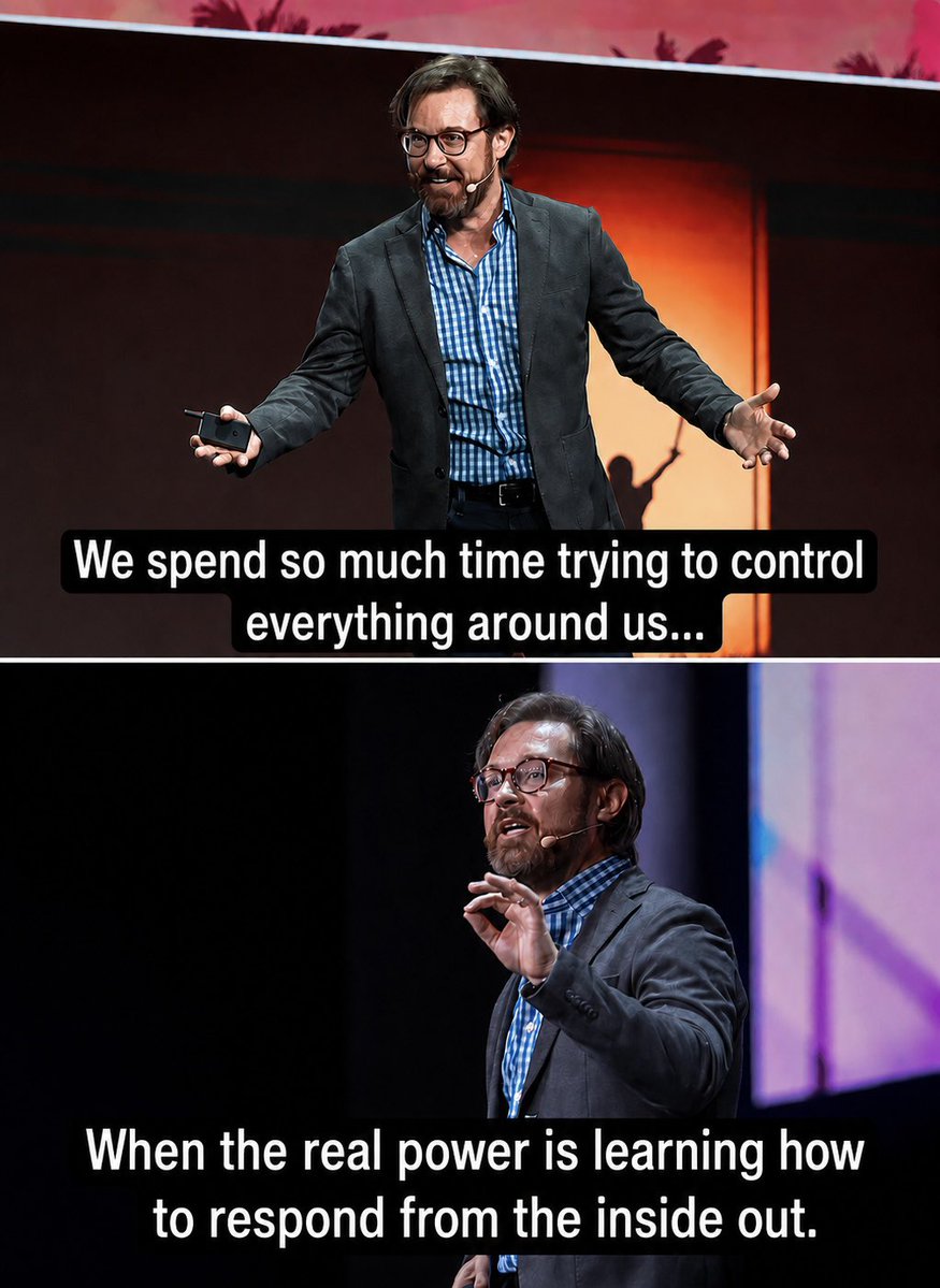 BrettCulp's tweet photo. Real power isn’t about controlling outcomes. It’s about mastering how you respond to them. https://t.co/BeRNqnWsty
