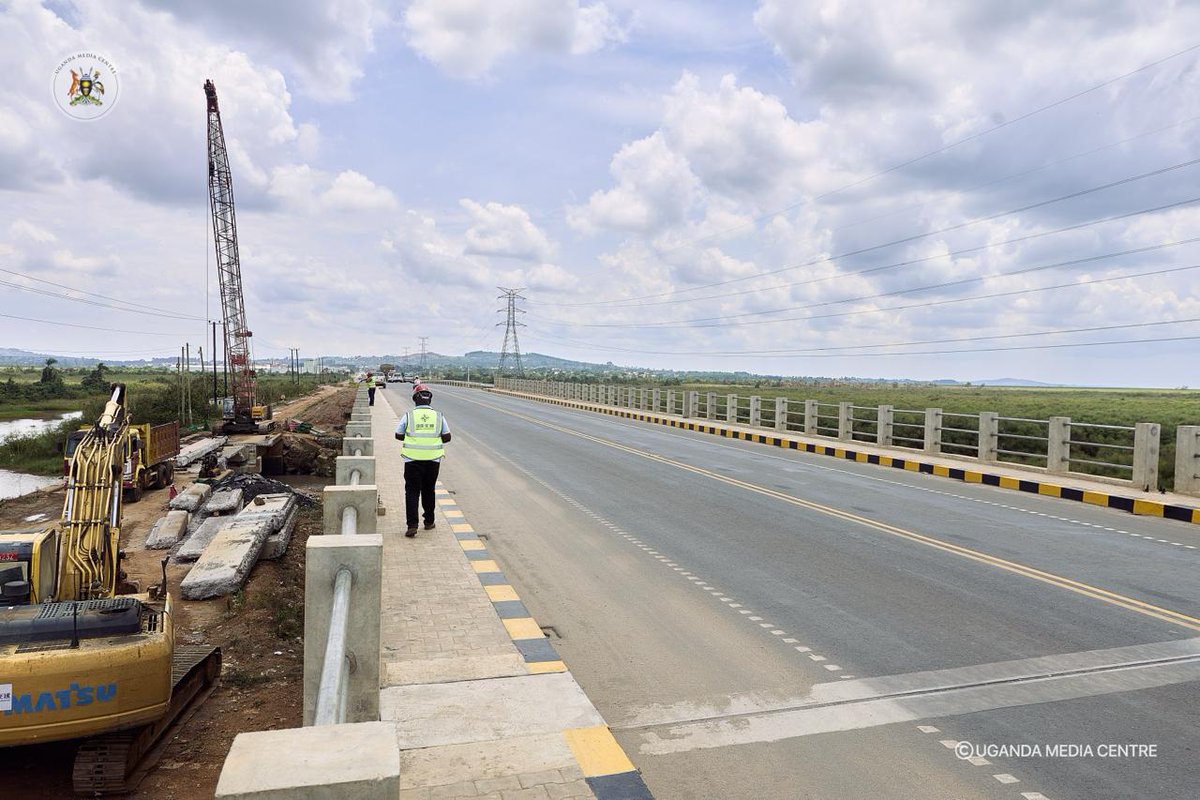 UgandaMediaCent's tweet photo. KATONGA BRIDGE RESTORED  

Normal trade, travel and tourism have resumed, helping safeguard one of Uganda’s vital regional trade corridors. | #UMCImpactStories https://t.co/Rsf2HJZq3J