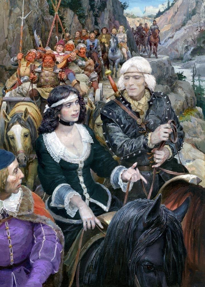 flashivers's tweet photo. I really admire Denis Gordeev’s Witcher illustrations https://t.co/cTlksRTOZP