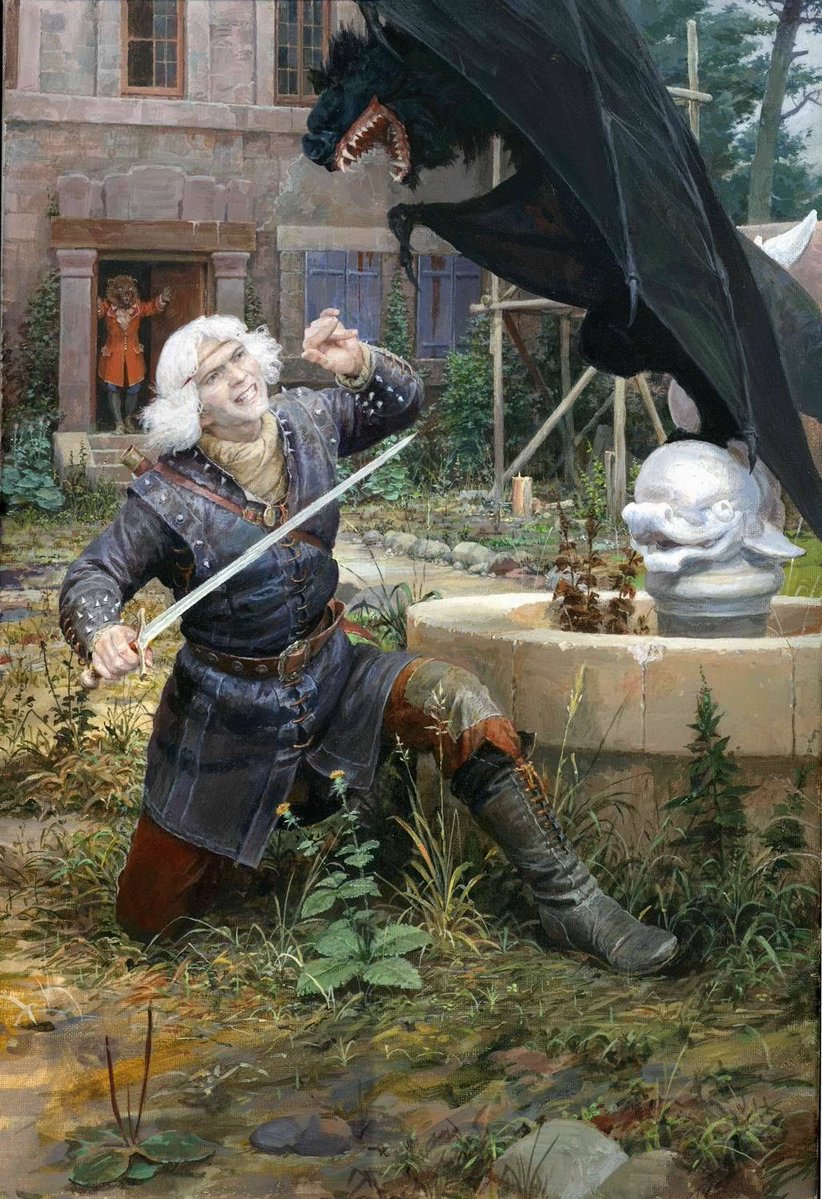 flashivers's tweet photo. I really admire Denis Gordeev’s Witcher illustrations https://t.co/cTlksRTOZP