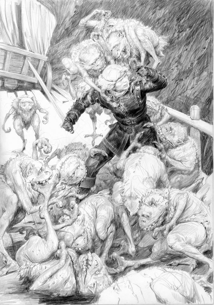 flashivers's tweet photo. I really admire Denis Gordeev’s Witcher illustrations https://t.co/cTlksRTOZP