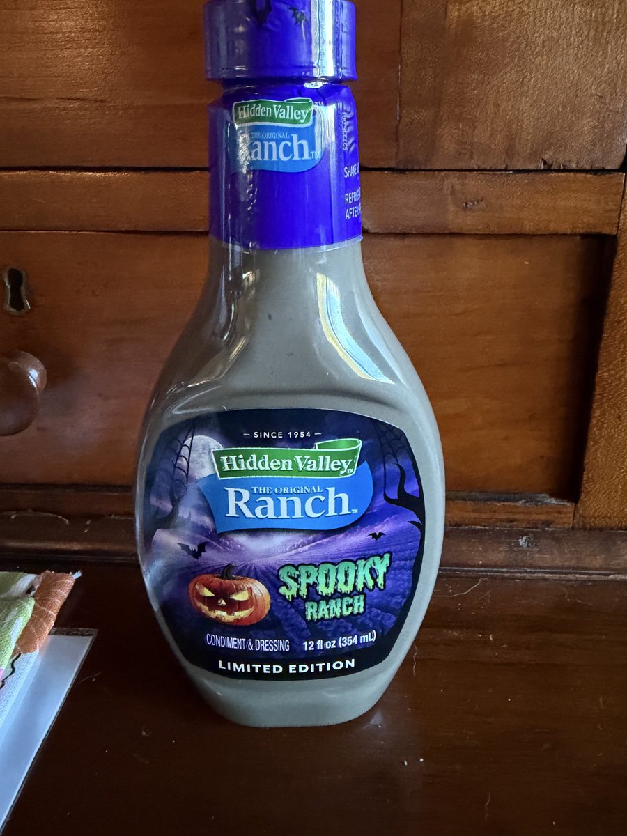 JeffStrand's tweet photo. I respect the move, Hidden Valley Ranch, but this was nasty. https://t.co/OuufjolMDY
