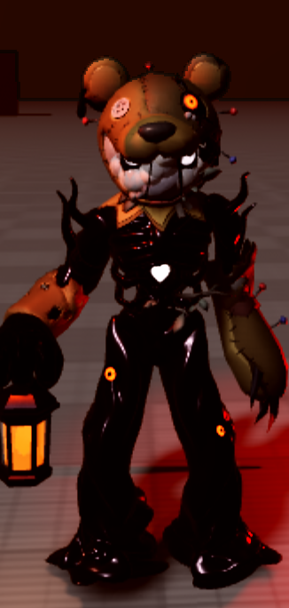 CiptherXs's tweet photo. @andrew2w_ PIGGY FRIGHT NIGHT IS OUT and since we havent seen a stitchy alt yet i thought it was my responsability to make one          Also i think itd be sick if the stun turned him into a tiny little bear plush of himself like the ones weve seen so far https://t.co/Qw4RZWLka2