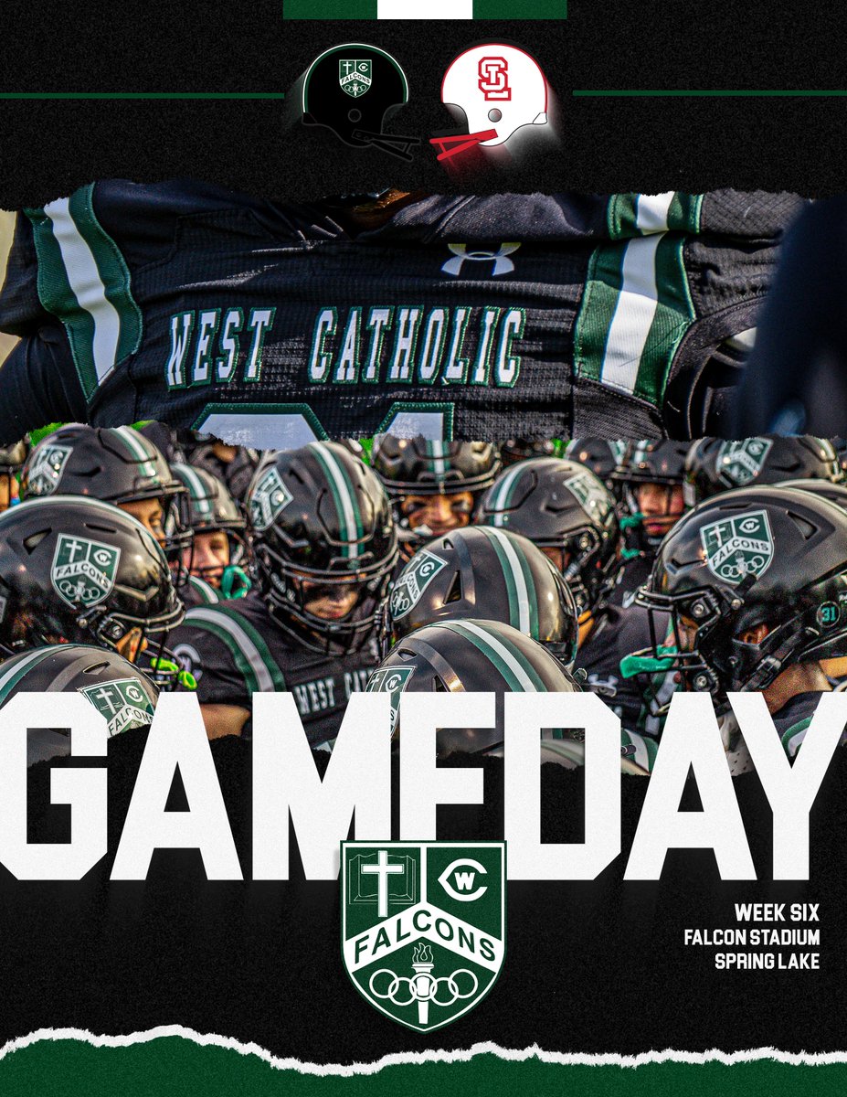 GRWCAthletics's tweet photo. FOOTBALL WEEK 6 - GAMEDAY INFORMATION      

It's Youth Night tonight and we are back at home taking on Spring Lake for Week 6. For more information, please follow the link below. https://t.co/jem4LFPEhb 

See you soon, Falcon Faithful. Go West!

#TogetherWeWin | #GRWCAthletics https://t.co/1fPYh6TcvV