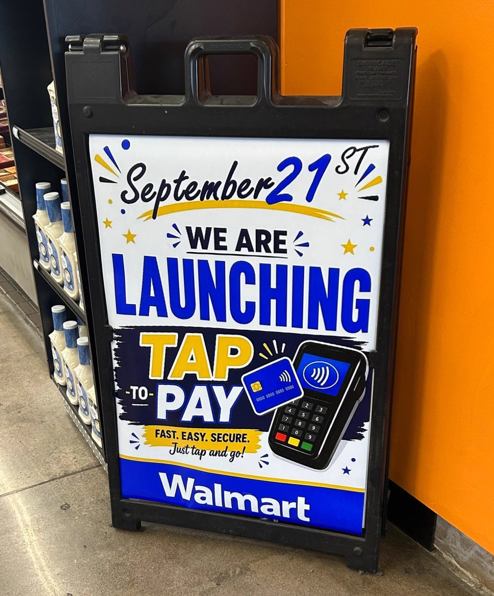 BurlingtonPress's tweet photo. A major retailer is reminding everyone that you don't succeed with sloppy, AI-generated designs.

Walmart just told its stores to stop putting up AI-created signs. Managers now have to order signage through the company's official catalog.

Take a look 👉 https://t.co/D9d6eaz89h https://t.co/BShbgqkRaf