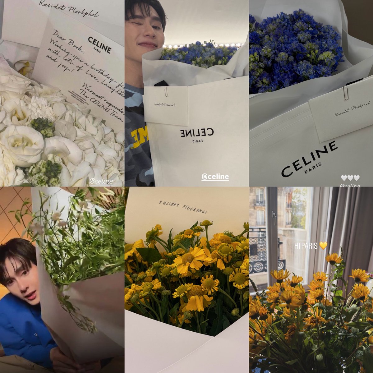 Quinn_duzgg's tweet photo. Kasidet &amp; flower 💐🍅✨

BOOK X CELINE PFW27
#BookKasidet
#Celine #CelineEte2027
#MichaelRider #kasibook https://t.co/6My0s14ZLS
