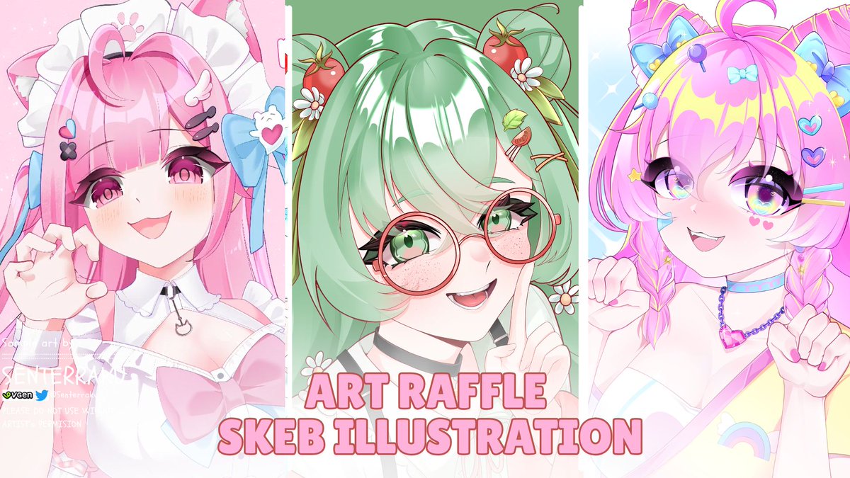 SenTerraku's tweet photo. ✦ SPECIAL SKEB ART RAFFLE ✦

I’ll be choosing 1 OC that catches my eye to get a Halfbody SKEB from me! ✨

♡ Follow + RT 
♡ Drop your OC below

⏰: only 48 hours!!

Good luck everyoneee, show me your cutest OC! >w< 

#artraffle #raffle