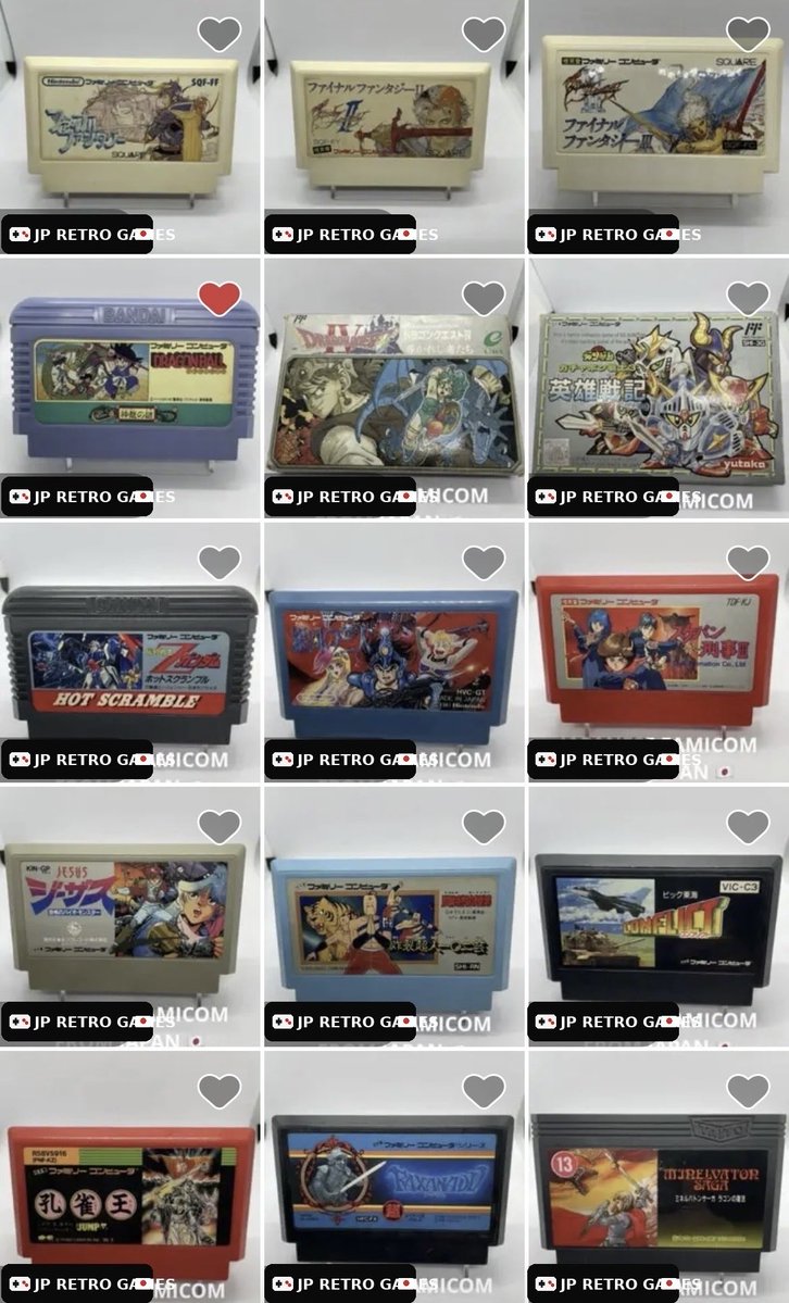JPretrogames's tweet photo. 🇯🇵🎮 Which one is your favorite?

These are some Japanese Famicom games from my collection.

Do you have a favorite?

Tell me the title 👇
If it’s not here, tell me which game you love!

YOU CHOOSE. I PLAY. 🇯🇵🎮 https://t.co/ihFtoIp7vw