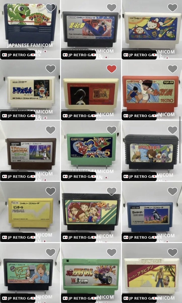 JPretrogames's tweet photo. 🇯🇵🎮 Which one is your favorite?

These are some Japanese Famicom games from my collection.

Do you have a favorite?

Tell me the title 👇
If it’s not here, tell me which game you love!

YOU CHOOSE. I PLAY. 🇯🇵🎮 https://t.co/ihFtoIp7vw