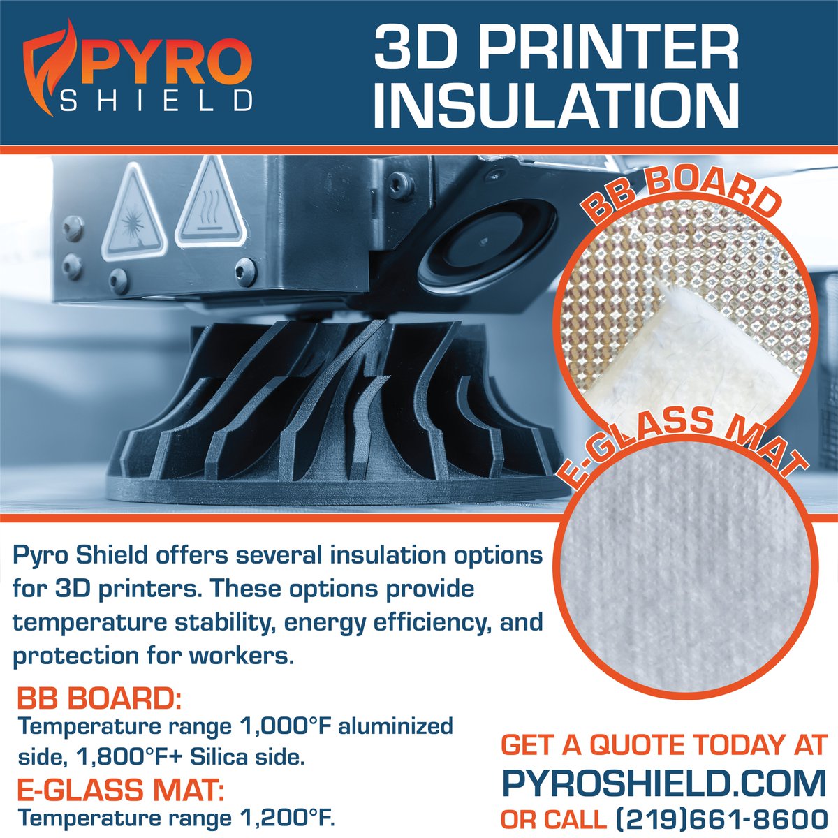 PyroShieldInc's tweet photo. Pyro Shield offers a variety of custom fabrication suited for tight spaces and small corners. Protect your equipment and your workers!

Call (219) 661-8600 or visit https://t.co/3iQl7nbQdy for a quote! https://t.co/17pcbZmXPg