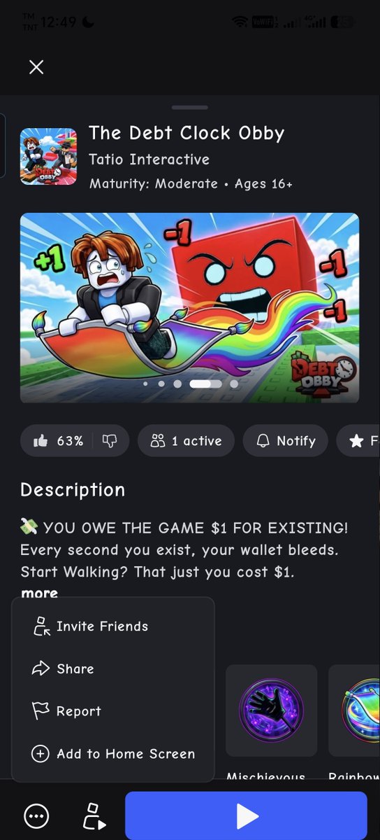 iJanzzo's tweet photo. You can now add games to your Home Screen

#Roblox #RobloxDev https://t.co/a9Ty0Bxk2B