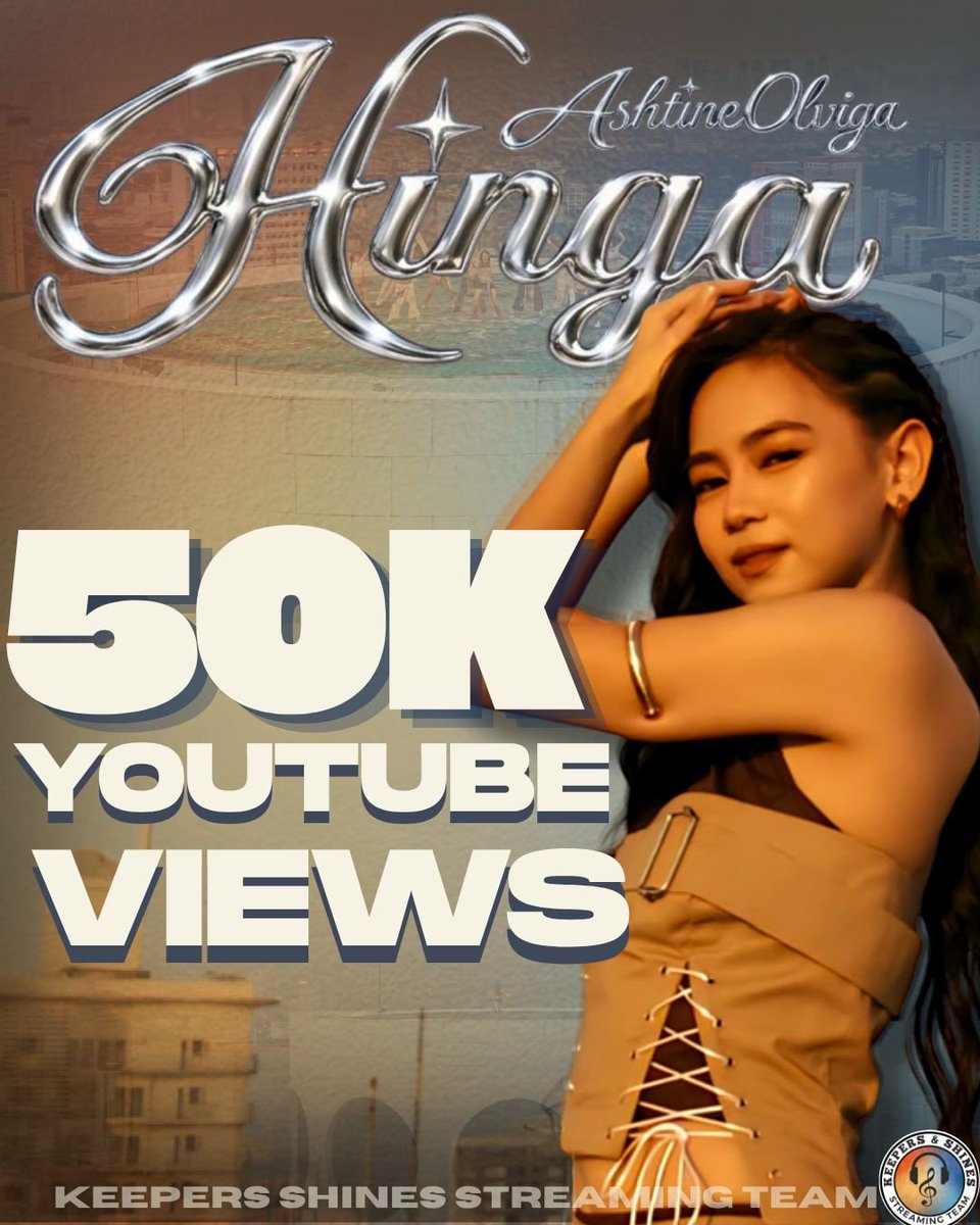 phebzmei's tweet photo. 🧡50K VIEWS UNLOCKED💙

WE DID IT, KEEPERS & SHINES! 🥹🎉

One milestone unlocked for our Mutya’s “Hinga” music video! Every genuine view, share, and effort helped us get here. Thank you to everyone who showed up and continues to support Ash! 🫶

But we’re not stopping here! Lezzgooo, let’s keep the momentum going and help “Hinga” reach even more listeners. One milestone at a time, all for Ashtine!!

50K DOWN, MORE TO GO! 

ASHTINE HINGA MV OUT 

#AshtineOlviga #Hinga #LoveLikeAshtine