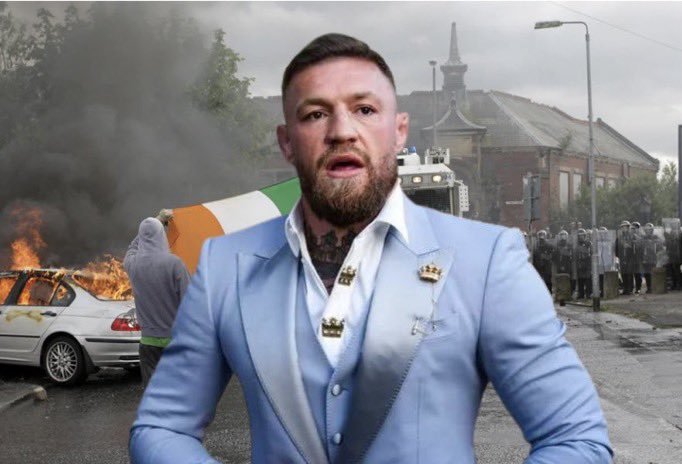 Pulse_Leaks's tweet photo. 🚨BREAKING NEWS: Irish authorities opening an investigation today into Conor McGregor for ‘online hate speech' after he expressed anger at children being stabbed by a Muslim immigrant PROVES HE IS RIGHT ABOUT WEAK PATHETIC MEN RUNNING THE GOVERNMENT!

Do you stand with Conor? https://t.co/wiTgZmT063