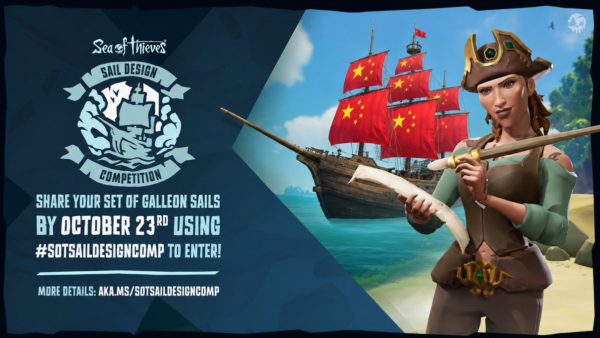 w3KD7SrMmyE7kmu's tweet photo. #SeaOfThieves #SoTSailDesignComp https://t.co/WoQr2HWltt