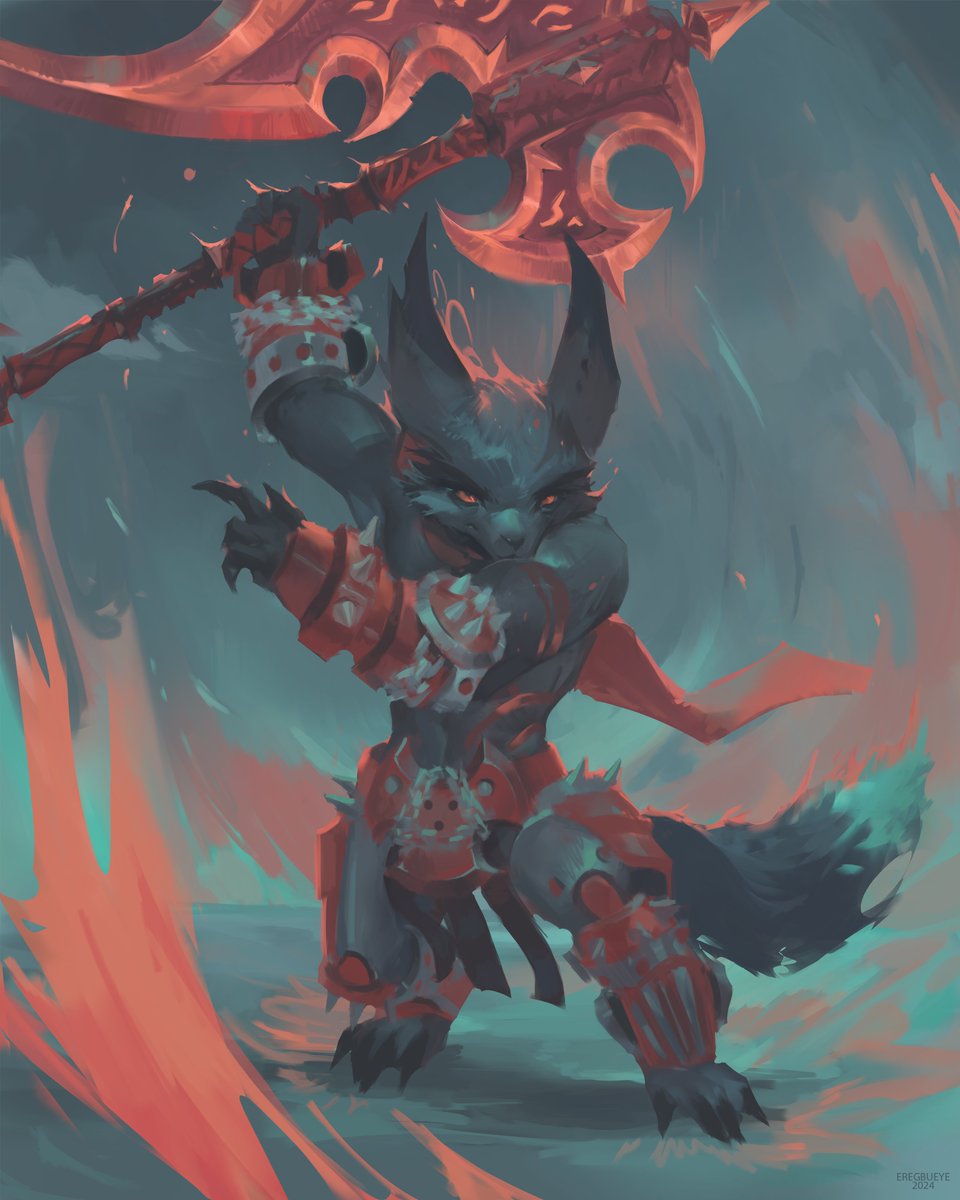 Eregbueye's tweet photo. My Vulpera art 👉👈
#warcraft #warcraftart https://t.co/NMX4ebdgpx