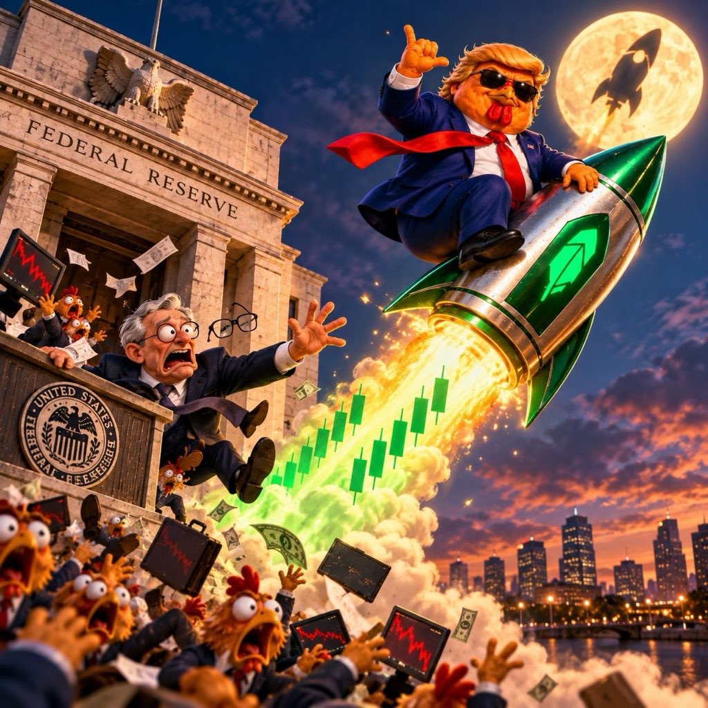MegaLordX___'s tweet photo. $CHUMP is giving the community a lot of creative space. 

The chicken-in-a-suit can be turned into different memes, artwork and reactions while still keeping the project instantly recognizable. 

With straightforward tokenomics underneath, the community has a simple story to keep pushing across the timeline.