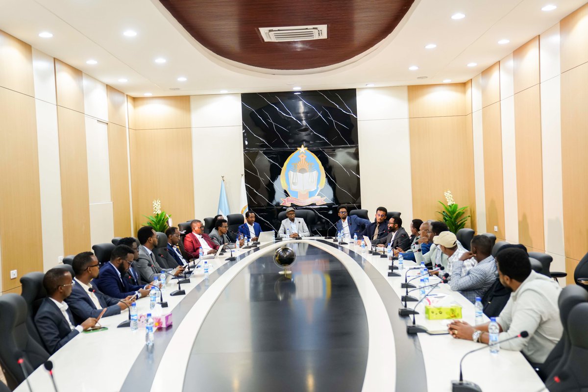 TabaarakICT's tweet photo. Eng, Shafie Abdi, CTO at @TabaarakICT, participated in the Academia–Industry AI Roundtable: “Shaping the Future of AI,” hosted by the @SNU_SNAIC  (SNAIC).

The roundtable brought together experts and leaders from universities, technology companies, banks, and research institutions.

Discussions focused on advancing AI, establishing AI centers, and developing policies to guide the responsible use of AI.

The event is part of ongoing efforts to build a future where Somalia plays a greater role in technology, innovation, and AI.

#TabaarakICT #SNAIC #SNU #AI