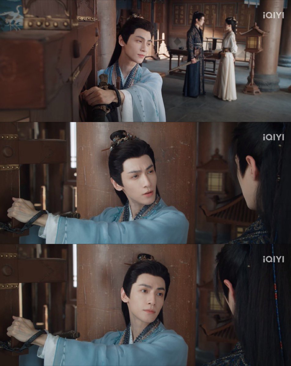 endlessnine09's tweet photo. Li Si is so noisy 🤣🤣🤣 I love him so much!!! 😘

#LuoYunxi #ShadowPunisher #魅影神捕 https://t.co/iVnIsudnX4