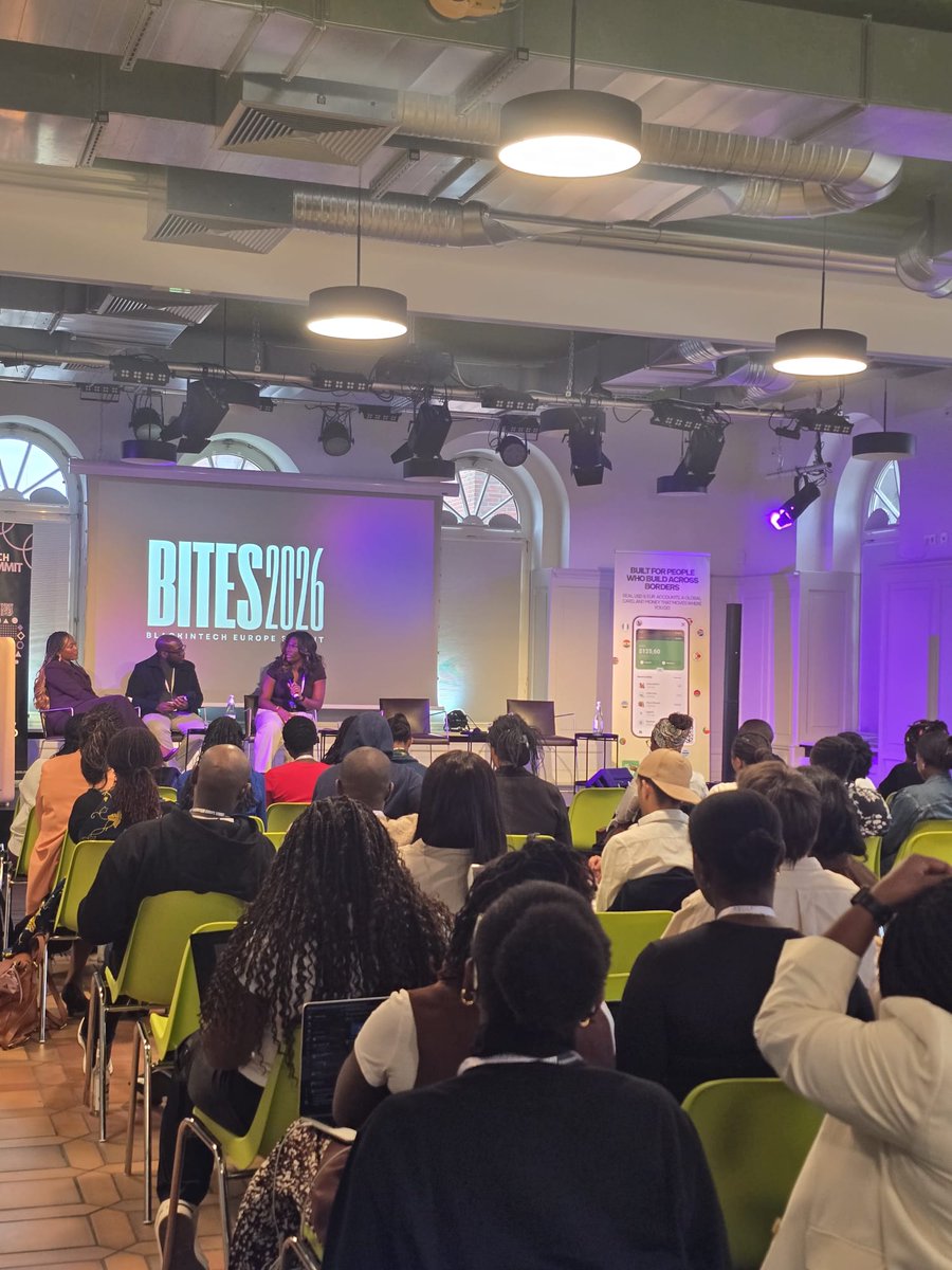 minipay's tweet photo. "Capital already exists on the continent — it's fragmented. The next step is consolidating it, so it can stop, breathe, and decide where it wants to go."

Diaspora capital, fragmented and global. That's the exact problem MiniPay is fixing. On the ground at BITES26, Berlin. https://t.co/7ryud8xDus