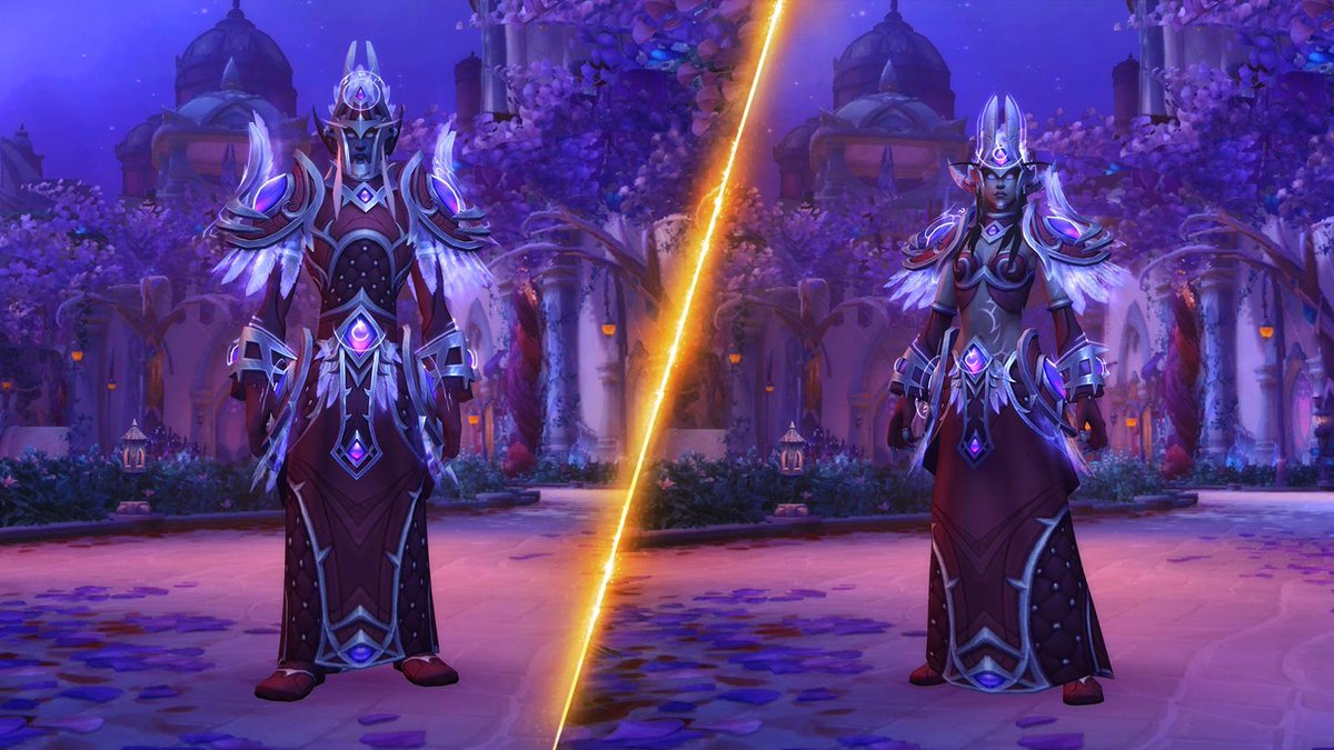 ZaneHighwind's tweet photo. In a perfect world I'd like them to have models that don't resemble any other elf models in the game like the Nightborne of Suramar in Retail WoW. https://t.co/9DmPIcUYQv