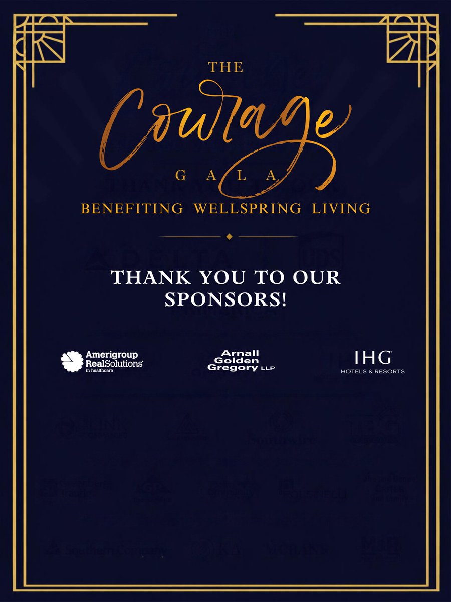 WellspringATL's tweet photo. A heartfelt thank you to our Courage Gala sponsors! 💜
We’re grateful to have you with us as we celebrate 25 years of hope! ✨
#WellspringLiving #CourageGala #BeTheLight #25YearsOfHope https://t.co/ujUgtBspJJ