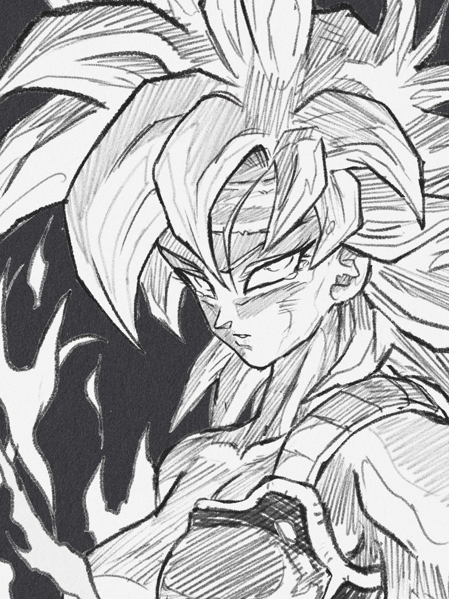elucestudio's tweet photo. Gine Super Saiya-jin | Inktober 2026 Day 2 | Dragon Ball Minus |  Dbzetto
​ギネ 超サイヤ人 | インクトーバー 2026 Day 2 | ドラゴンボール − (マイナス) 

Imagine a scenario where Gine escapes and survives. In the search to obtain power to avenge Bardock’s death at the hands of Frieza and the separation from her children, she ends up finding the sacred tree that offers her what she needs in exchange for bringing destruction and death to the worlds she passes through.

Knowing that Gine’s personality is so incompatible with the genocides the Saiyans committed, would she be capable of making a decision that leads several worlds to their destruction just to fulfill her revenge?

Extra version on @eluceszetto