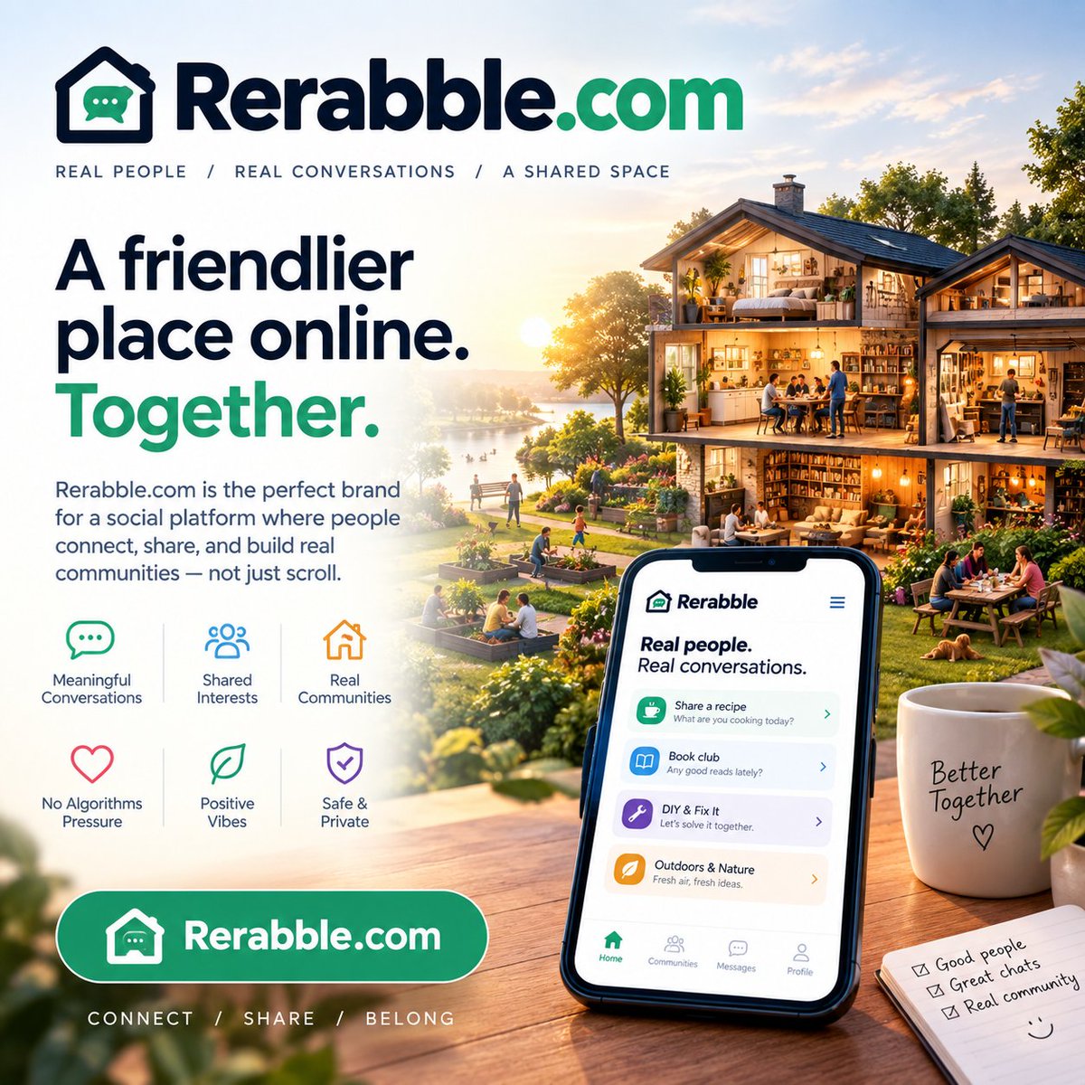IssamDomainer's tweet photo. 🔥 https://t.co/n5HgqYXjPs — Social media without the noise.
A new kind of social platform built around real people.
The name is memorable. The concept is disruptive.
Available for acquisition.
#SocialMedia #Startup #Community #Tech #Web3 #Domains #DotCom https://t.co/30J4Xo7BcA