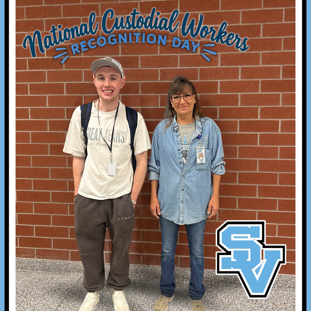 Seneca_Valley's tweet photo. In honor of National Custodial Workers Recognition Day, we want to give a well-deserved shoutout to our custodians and maintenance personnel. They are often the first to arrive, the last to leave, and the ones who tackle the toughest jobs without hesitation. Their hard work behind the scenes makes a difference for every student and staff member!

When you see any of our custodial workers this month, please take a moment to share your appreciation with them! ⭐💙

#SVRaiderPride #CustodialWorkersDay #CustodialWorkersRecognitionDay