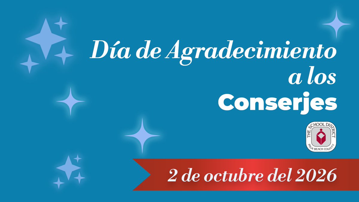 PBCSDEspanol's tweet photo. Hoy celebramos a nuestro dedicado personal de mantenimiento y limpieza 👏
Su arduo trabajo entre bastidores garantiza que nuestras instalaciones sean espacios limpios, funcionales y acogedores, donde cada estudiante puede concentrarse en aprender. https://t.co/H3AUV3ePDG