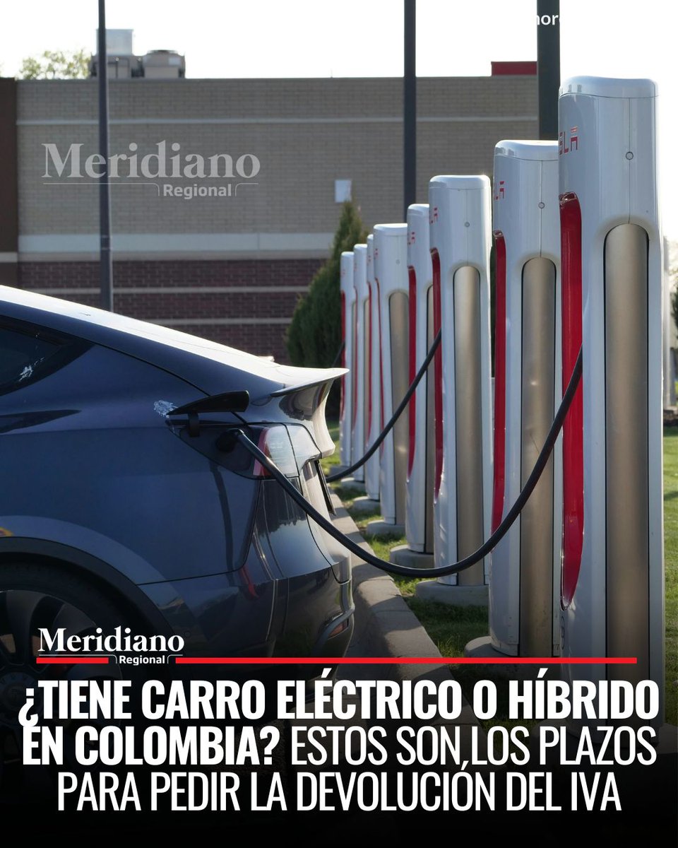 MeridianoR_CO's tweet photo. #DIAN #IVA 💸 La DIAN reportó un aumento del 484 % en el universo de vehículos eléctricos e híbridos que pueden acceder al beneficio de devolución del IVA. La cifra pasó de 19 vehículos en 2024 a cerca de 92.000 actualmente, generando una alta demanda en los canales de atención.
¿Cuánto tiempo tiene el propietario para solicitar el dinero? La DIAN confirmó que el derecho no se pierde por las demoras en la asignación de citas y que los contribuyentes cuentan con hasta cinco años para presentar la solicitud, contados desde la fecha de emisión de la factura de venta. ⚠️
💰 Una vez presentada correctamente la solicitud, el tiempo de respuesta depende del tipo de trámite. Para las devoluciones de IVA, la DIAN establece términos que pueden ser de 15, 20, 30 o hasta 50 días, según las condiciones del solicitante y el procedimiento aplicable.
Ante el aumento de solicitudes, la entidad modificó su sistema de atención y está asignando cerca de 200 citas diarias en Bogotá, Medellín, Cali y Bucaramanga. En el resto del país, los contribuyentes deben seguir el mecanismo dispuesto por la DIAN para presentar la documentación. 📲
#VehículosEléctricos #VehículosHíbridos #Colombia