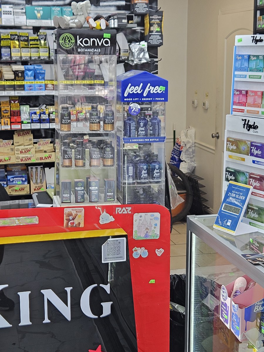 nacc_matt's tweet photo. @TheKratomAssn Psycho Mad Mac @HaddowMac loves to pretend he's trying to protect the public but since the start of these bans the highly problematic Kratom drink Feel Free has been putting out NEW MERCHANDISE CASES - we know exactly who is behind this mission to CRIMINALIZE CONSUMERS!! https://t.co/NwrSwOHdos