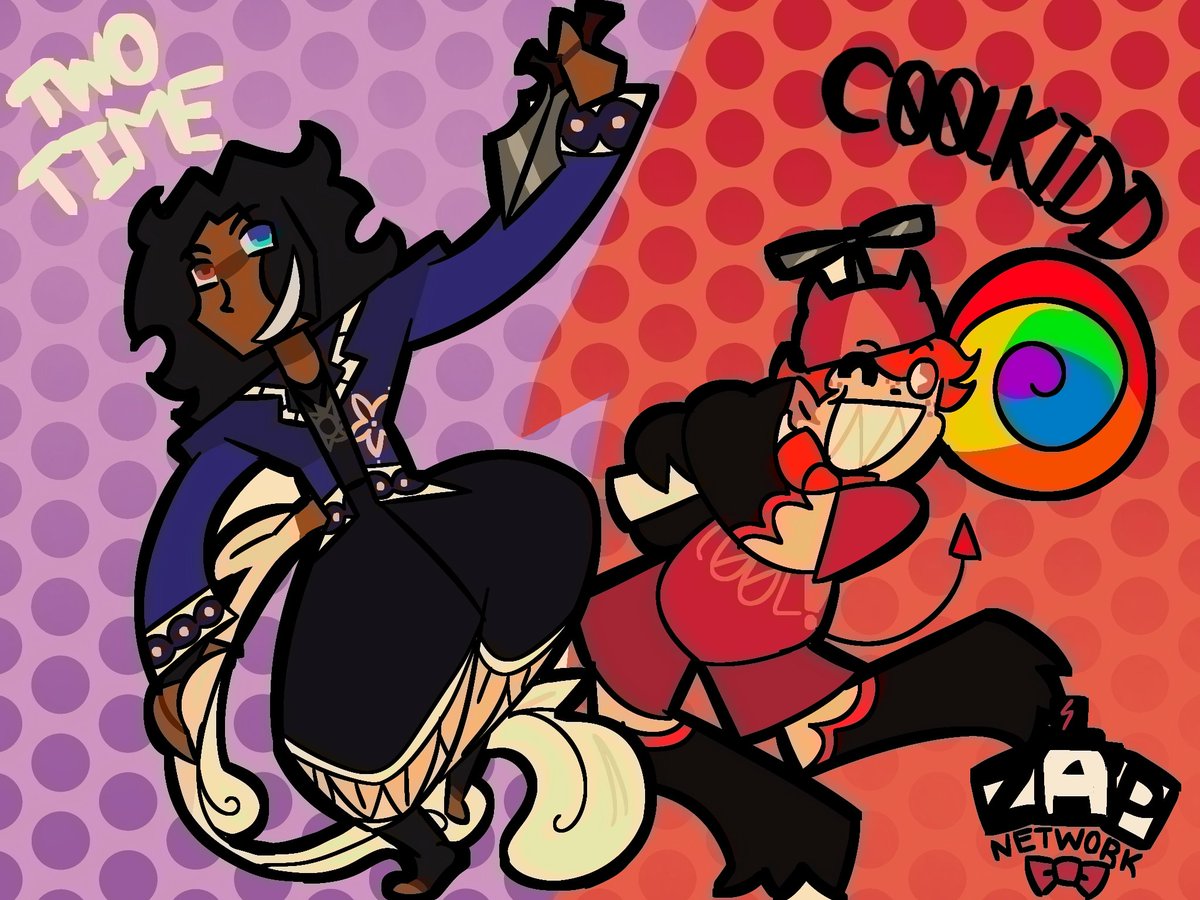 Furrystarflight's tweet photo. #Drawsaken day 1
My favs are two time and c00lkidd! :D https://t.co/2vB9hlDbe6
