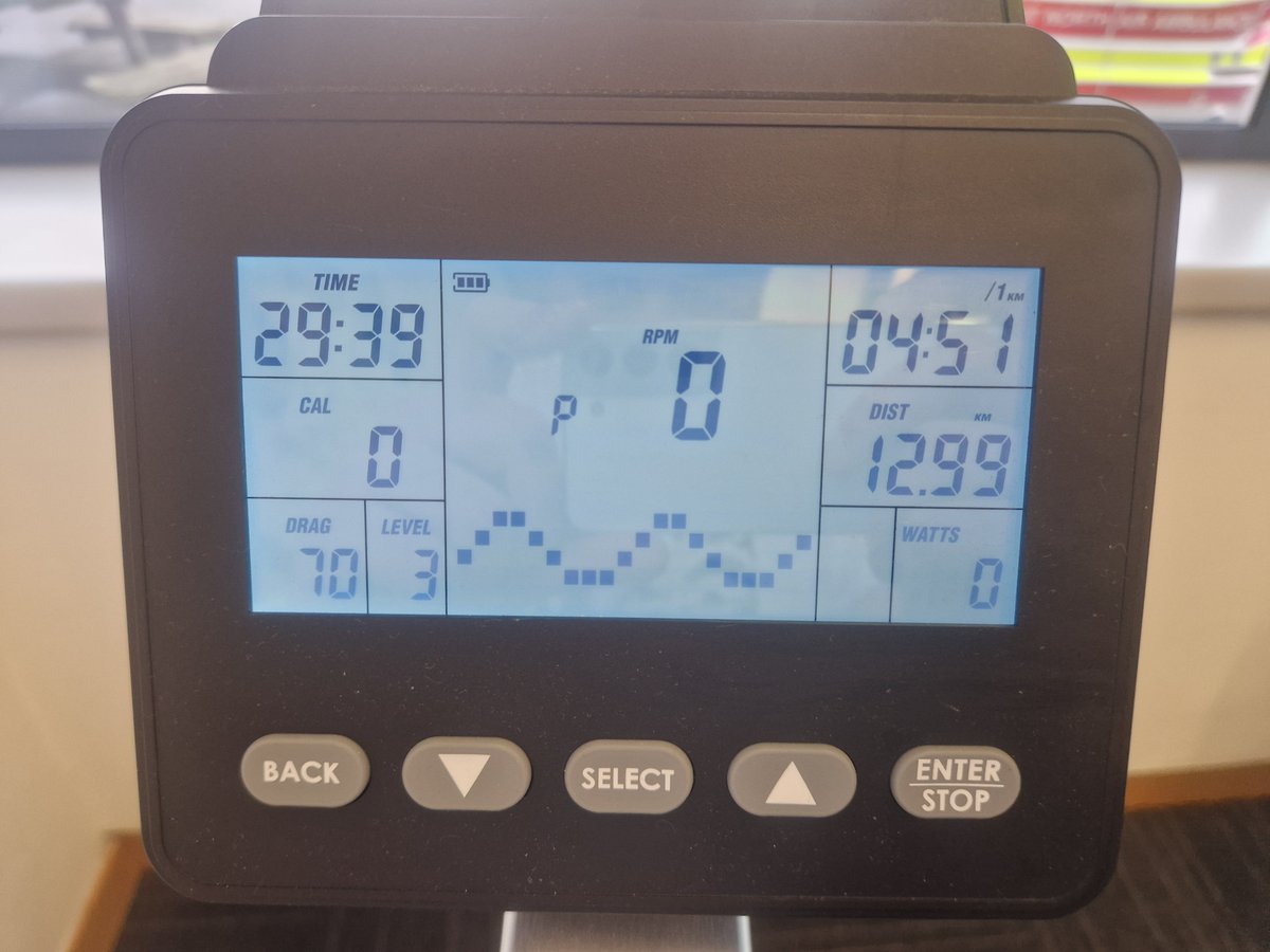 benji_squared's tweet photo. Miles4Missions Day 2 - 8 miles was the target, and that's 12.875km, mission accomplished using the exercise bike at work! Had a pretty good view, reminding me what I'm doing this for aswell!

As always, details and donation info can be found here: https://t.co/Pz7bvFIvNE https://t.co/8z3Uc5foKa