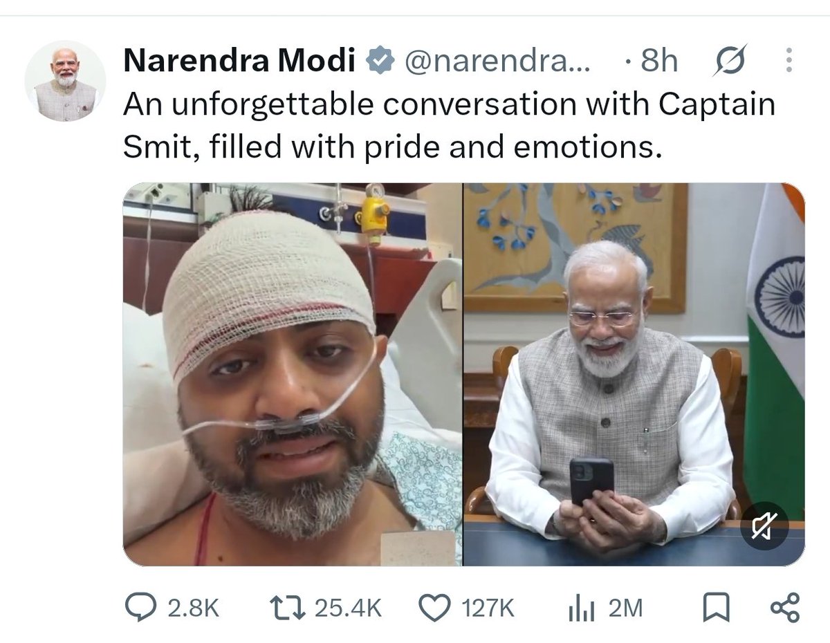 nirvanaimt's tweet photo. मोदी जी को कितनी तकलीफ हुई होगी, जिससे हिसाब चुकता करना था उसी से "अनफॉरगेटेबल चर्चा" करनी पड़ी। https://t.co/NHKOMf6OtR
