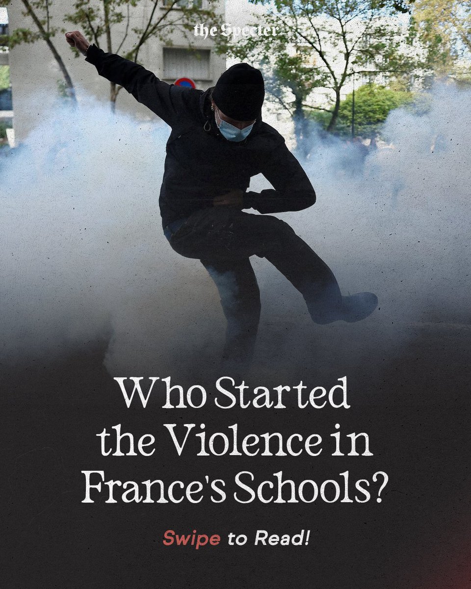 specter_affairs's tweet photo. A new wave of revolt is spreading across France, with students blocking schools and clashing with police.

But as media coverage fixates on the violence, the reasons behind the protests get far less attention.

We looked at the numbers behind students’ anger.

Swipe through. 🧵 https://t.co/OuPeKPzbGg