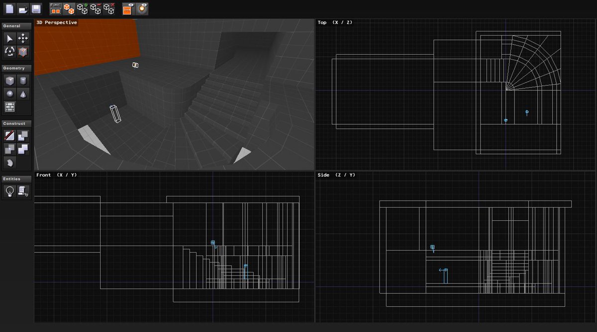LambdaGen's tweet photo. A project that started off as "making my own Source Engine" has now come to an end, with the v1.0 release of Chisel!

The author Elgen wants his engine to be used by anyone who wants to create games with brush-based mapping at its core.

Github and SDK links on the blog below! https://t.co/OFVQPevyz8