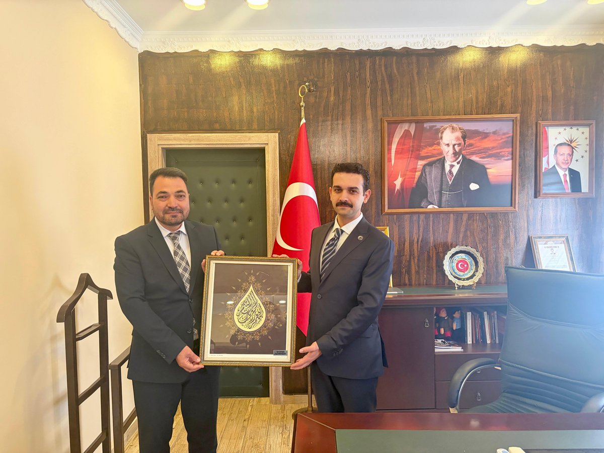 tcsultandagi's tweet photo. Sultandağı İlçe Müftüsü Saim ÖZBAKIR ve beraberindeki heyet, "Camiler ve Din Görevlileri Haftası" münasebetiyle
Kaymakamımız Muhammet ÇINARKA’yı ziyaret etti.

Nazik ziyaretleri için teşekkür ediyor, tüm din görevlilerimize muvaffakiyetler diliyoruz. https://t.co/PITdTf8N47