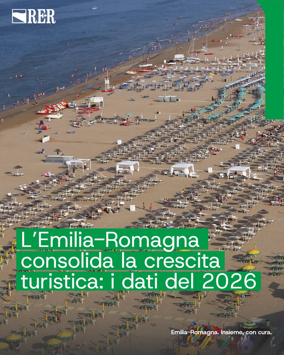 RegioneER's tweet photo. #Turismo. Emilia-Romagna, la crescita accelera sui mercati esteri e coinvolge tutti i principali prodotti turistici regionali. La #notizia👉  https://t.co/VkSQRHDR7Y https://t.co/JnHR4jrDpV