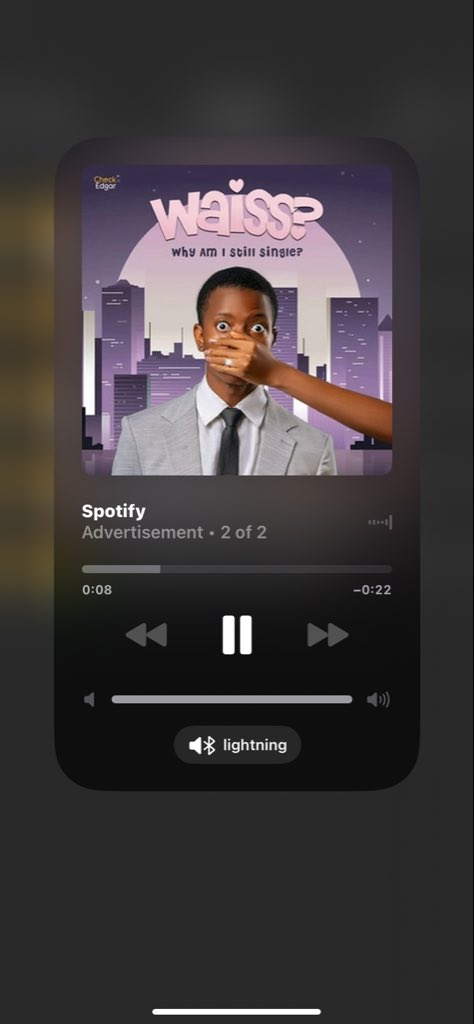 AriseAdemo62733's tweet photo. @spotifyafrica this song sweet gan…. No be me una go ragebait 😭😭😭 https://t.co/Ik94b4YChT