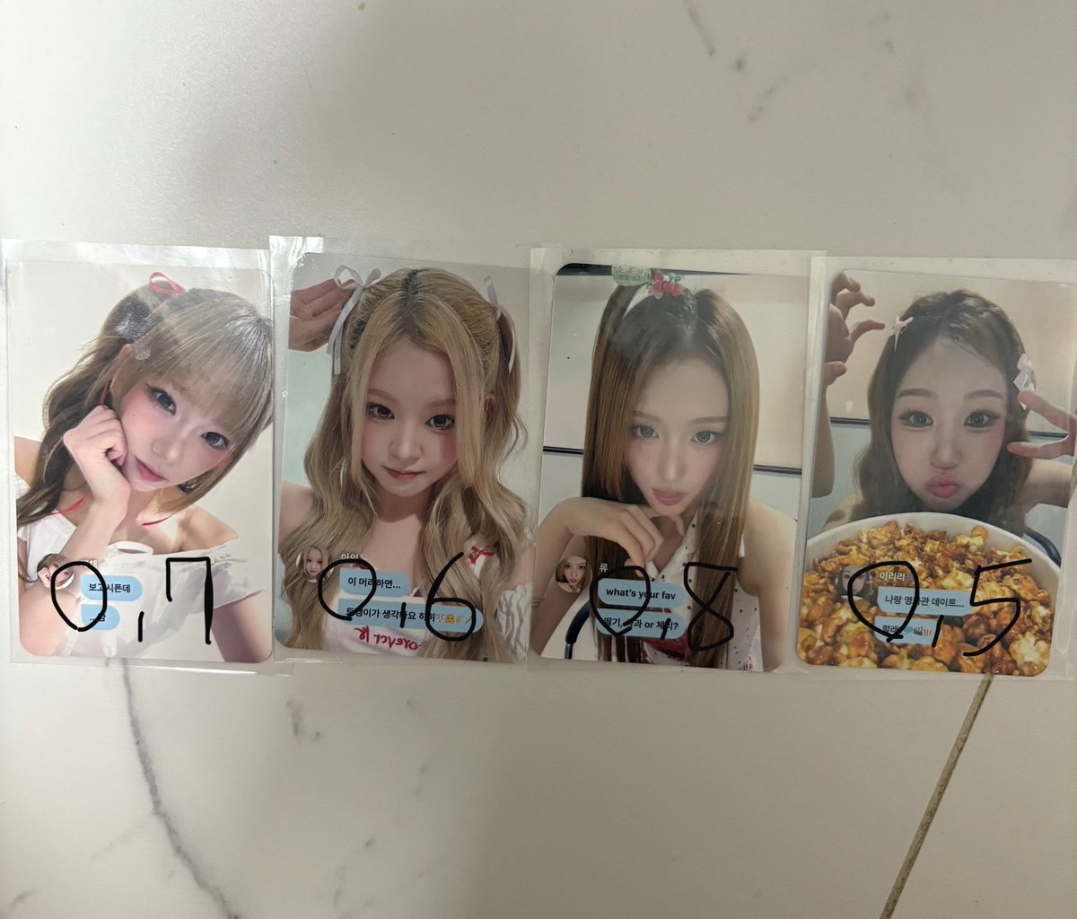lycwoh's tweet photo. 하트오브우먼 하우 포카 양도 판매 sell wts

포토카드 미공포 폴라로이드 싸폴 지현 수인 채이 아인 리리 류인 heartofwoman how jihyun chaei liri ayne liuyin photocard pc poca https://t.co/rWR9ekPOrc