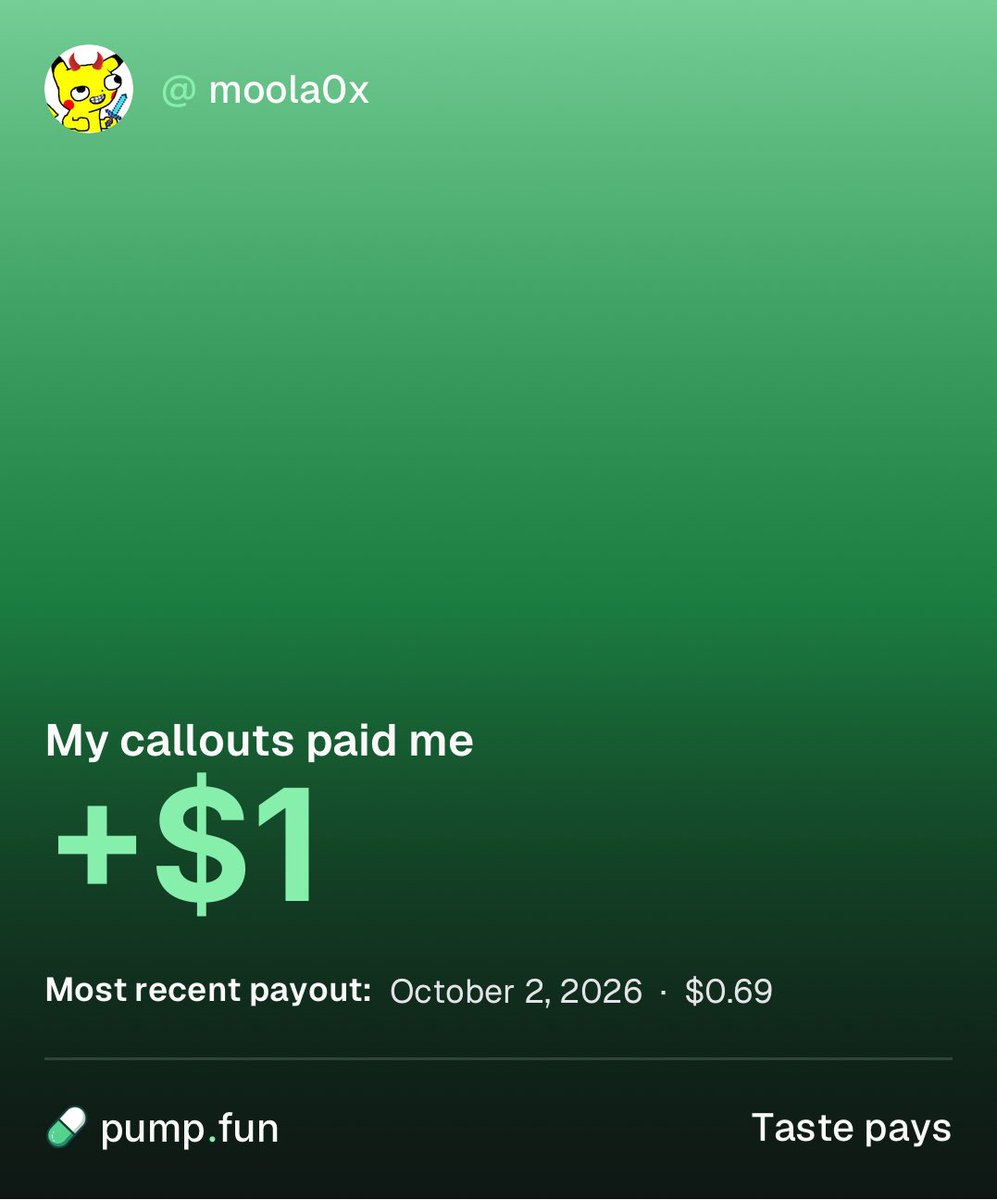 moola0x's tweet photo. it’s only up from here. call me big money. https://t.co/G5rZRTsA0Z